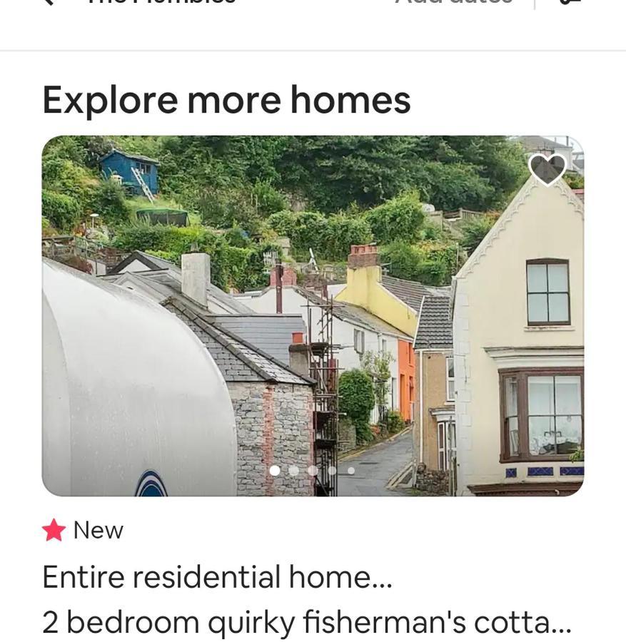 Fishermen'S Cottage With Log Burner, 2 Bathrooms & Sea Views From Garden Terraces Мумблес Экстерьер фото